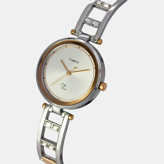 Timex Brass Round watch