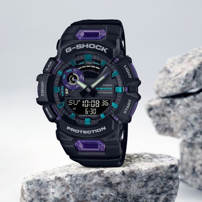 G-Shock Men Quartz Black Dial Analog-Digital Resin Watch G1136