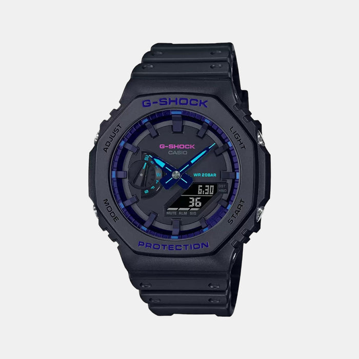 Casio Round Black Analog-Digital watch