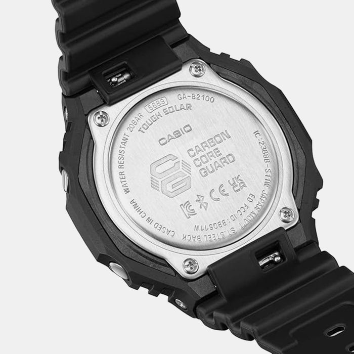 G-Shock Men Quartz Black Dial Analog-Digital Resin Watch G1307