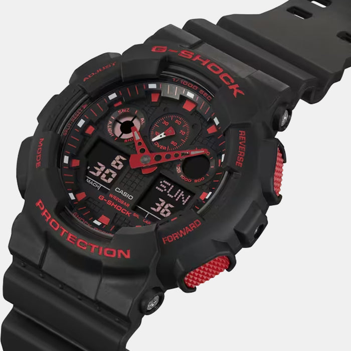 G-Shock Men Quartz Black Dial Analog-Digital Resin Watch G1310
