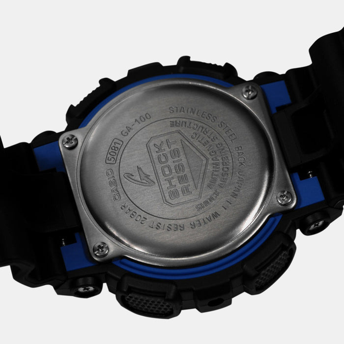 G-Shock Men Quartz Black Dial Analog-Digital Resin Watch G271
