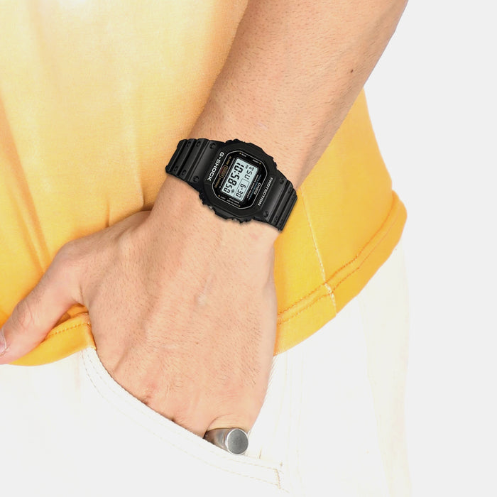 G-Shock Men Quartz Black Dial Digital Resin Watch G001