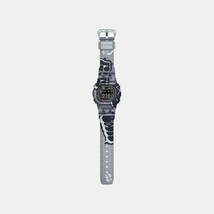 G-Shock Men Quartz Black Dial Digital Resin Watch G1295