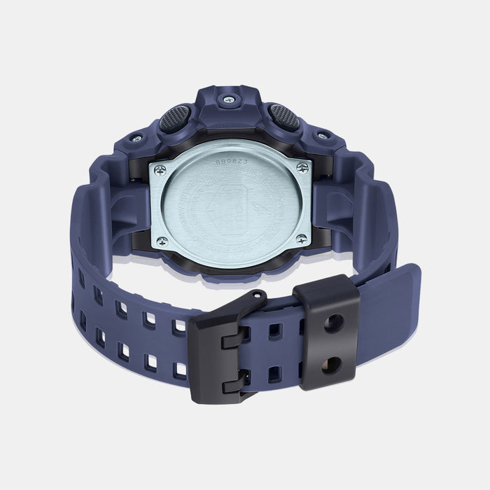 G-Shock Men Quartz Blue Dial Analog-Digital Resin Watch G1210