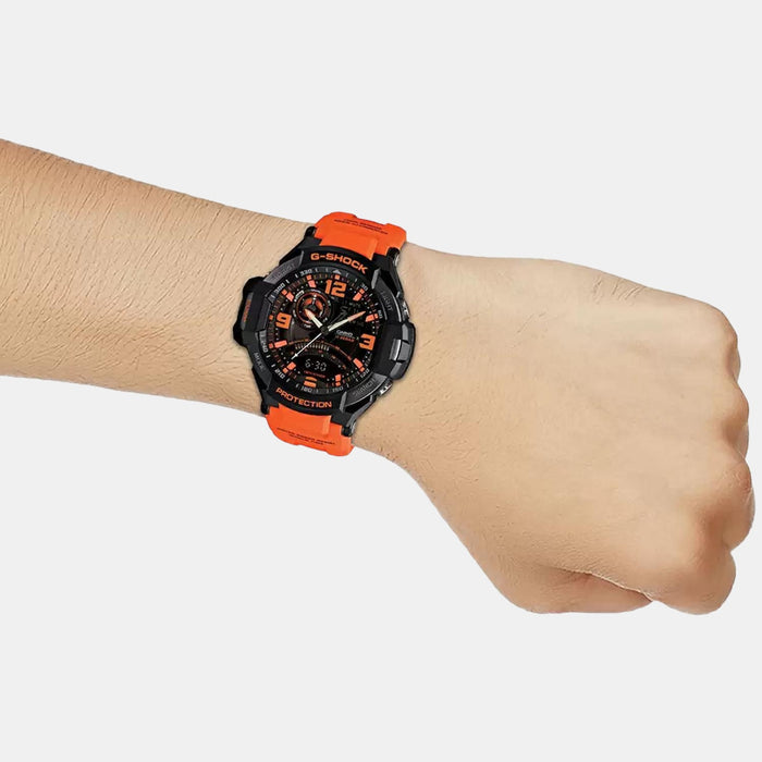 Casio 42 mm Orange Quartz watch