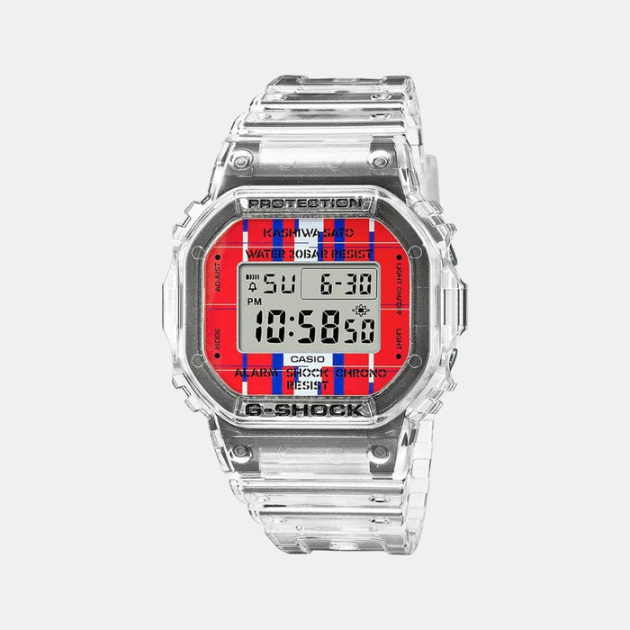 Casio Square Red Digital watch