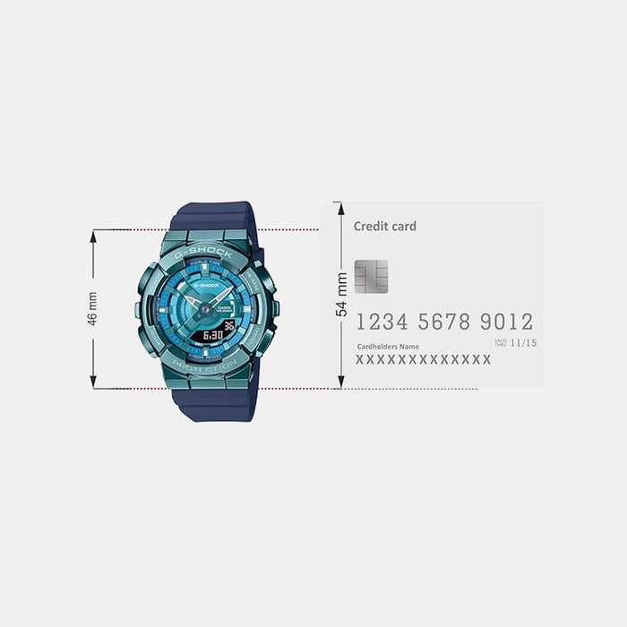 G-Shock Women Quartz Blue Dial Analog-Digital Resin Watch G1316