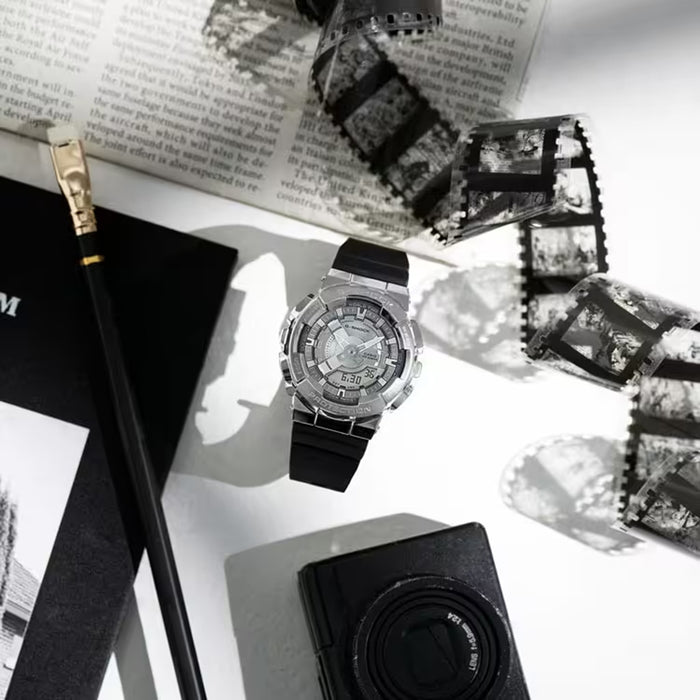 G-Shock Women Quartz Silver Dial Analog-Digital Resin Watch G1314