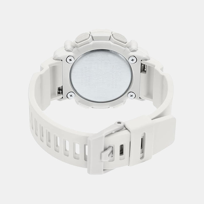 G-Shock Women Quartz White Dial Analog-Digital Resin Watch G1254