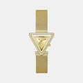 Guess Round Gold Analog watch