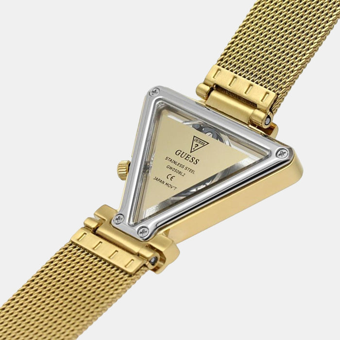 Guess Round Quartz Analog Women watch