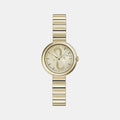 Furla Round Gold Analog watch