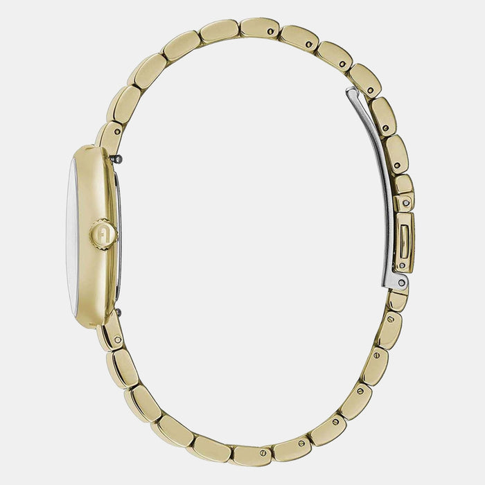 Furla Women Round Gold watch