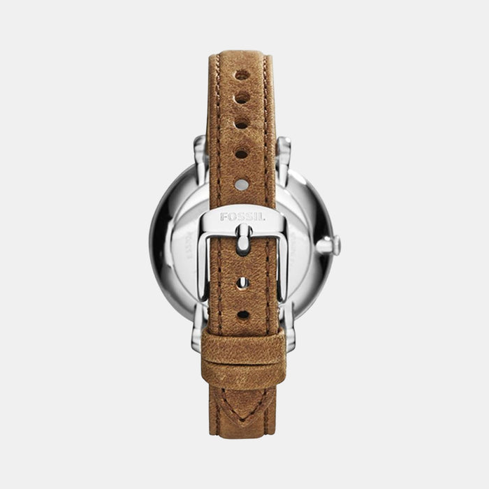 Fossil Women Round Silver watch