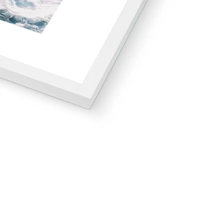 Jade Surfer (Aerial Beach Photography) - Framed - Beach House Art
