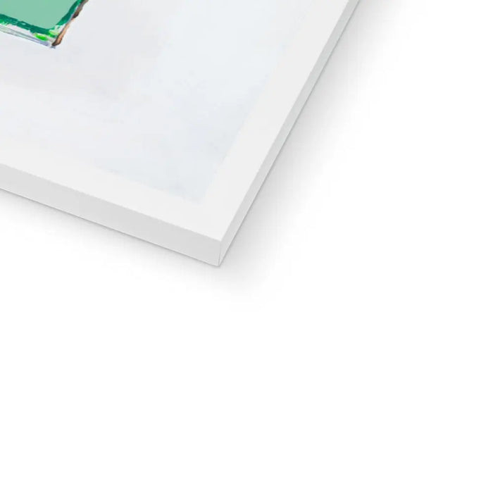 I would recommend the "Just Keep Swimming" vintage book cover art print in Jade Green which comes framed.