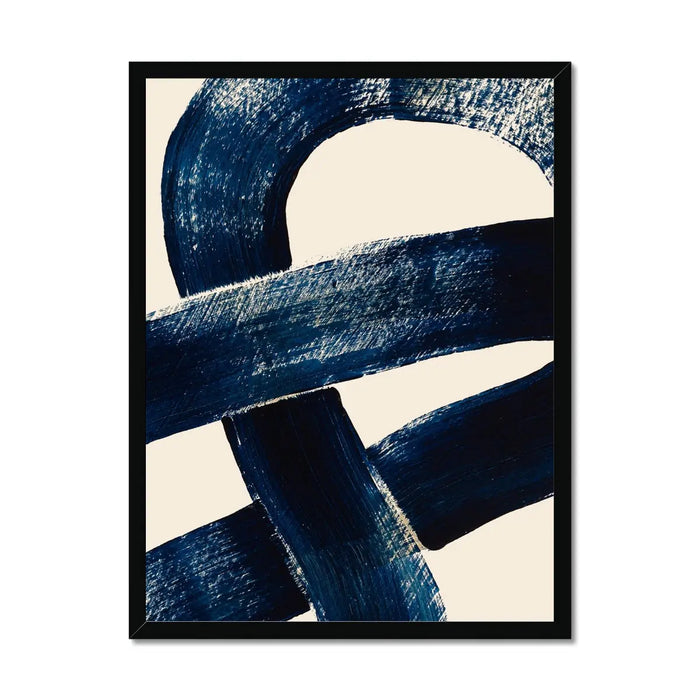 Framed print of a knot painting