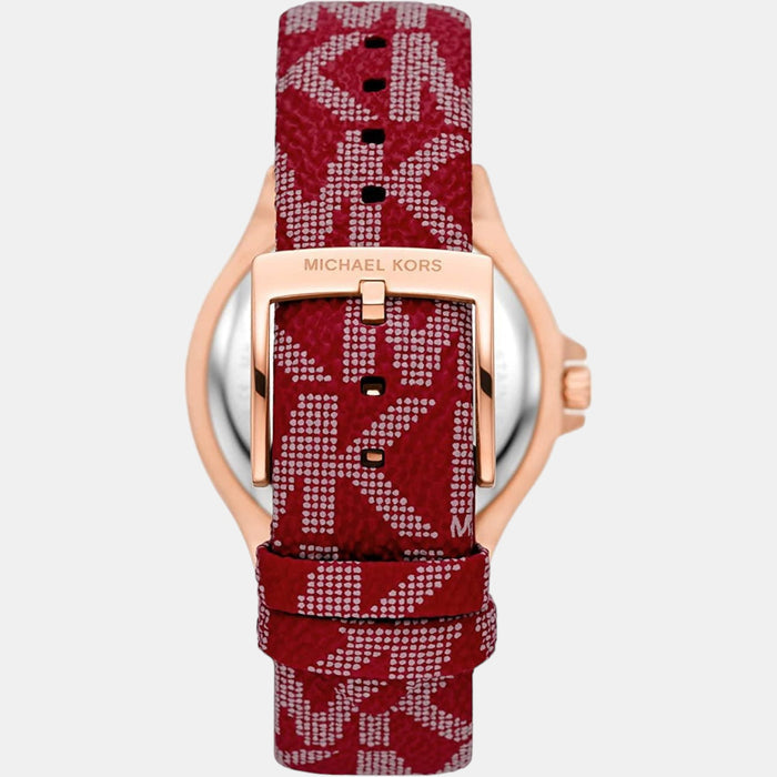Michael Kors Women Round Beige watch