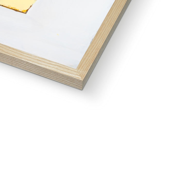 Let's Dance (Yellow) Lyric Book Cover Print - Unframed