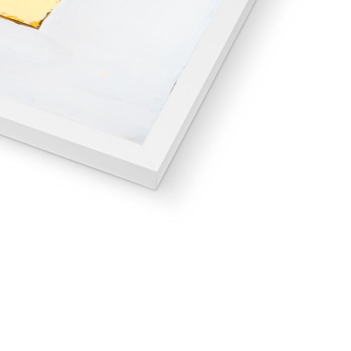 Let's Dance (Yellow) Lyric Book Cover Print - Unframed