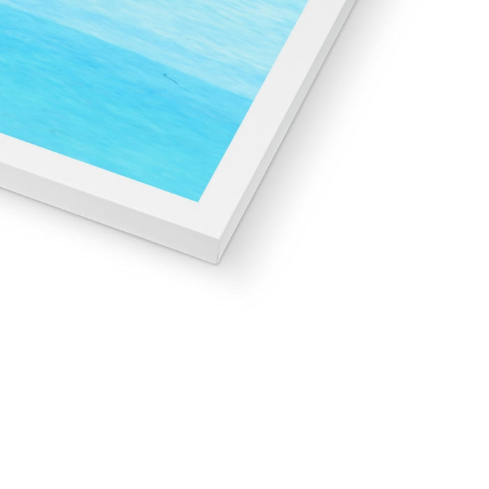 Mackerel Shoal 2 | Fish Wall Art Print - Framed