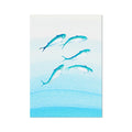 Mackerel Shoal 2 | Fish Wall Art Print - Unframed