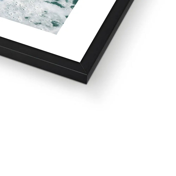 Marble Surf - Framed Print Wall Art 45.00 Beach House Art