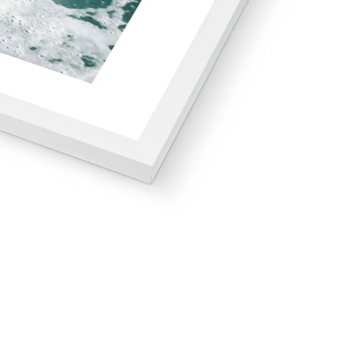 Marble Surf - Framed Print Wall Art 45.00 Beach House Art