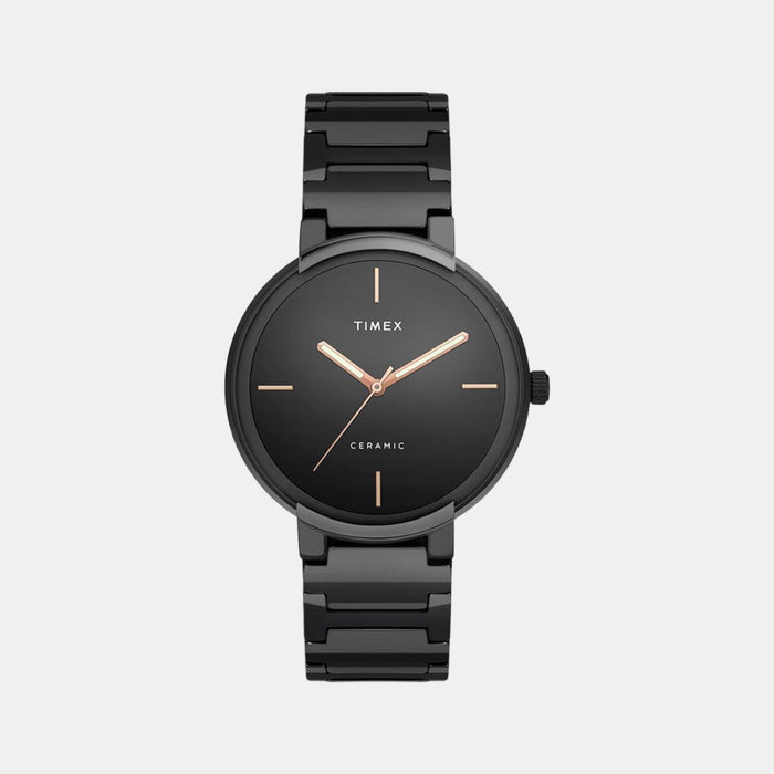 Timex Round Black Analog watch