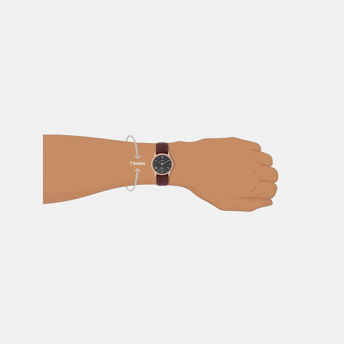 Timex Brass Round watch