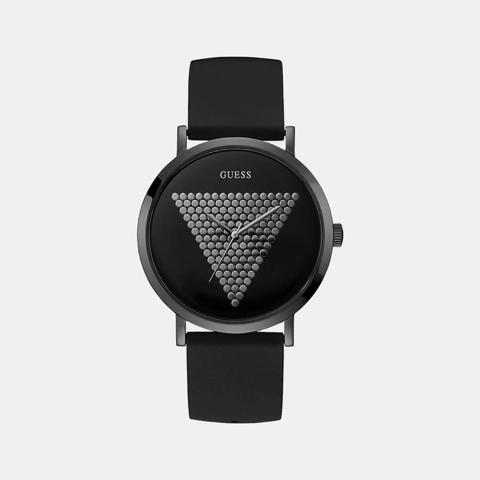 Guess Round Black Analog watch