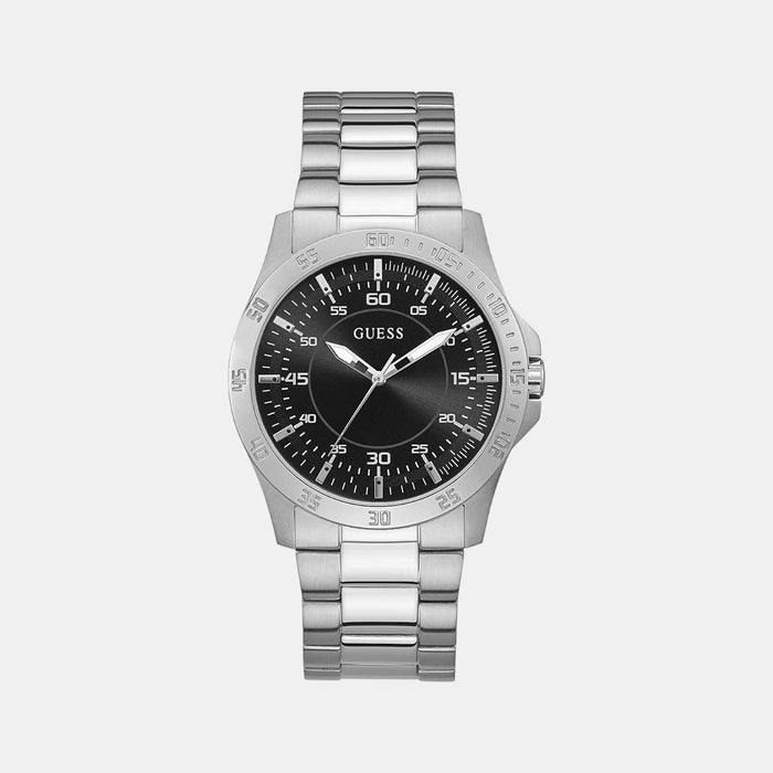 Guess Round Black Analog watch