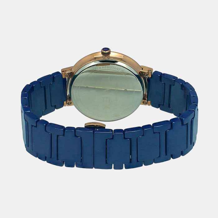 Timex Men Round Blue watch