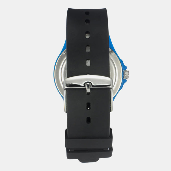 Men Quartz Blue Dial Analog Silicone Watch TW033HG21