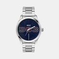 Helix Round Blue Analog watch