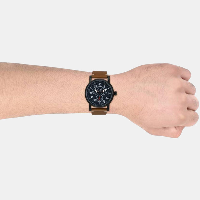 Timex Brass Round watch
