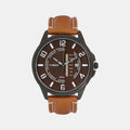 Timex Round Brown Analog watch