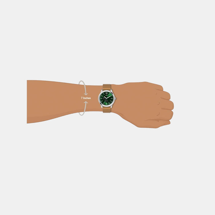 Helix Round Quartz Analog Men watch