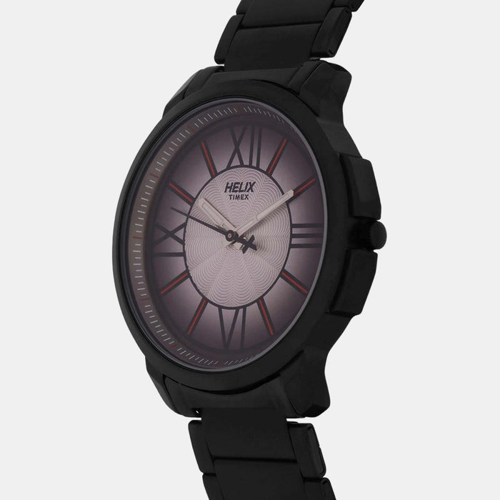 Helix Men Round Grey watch