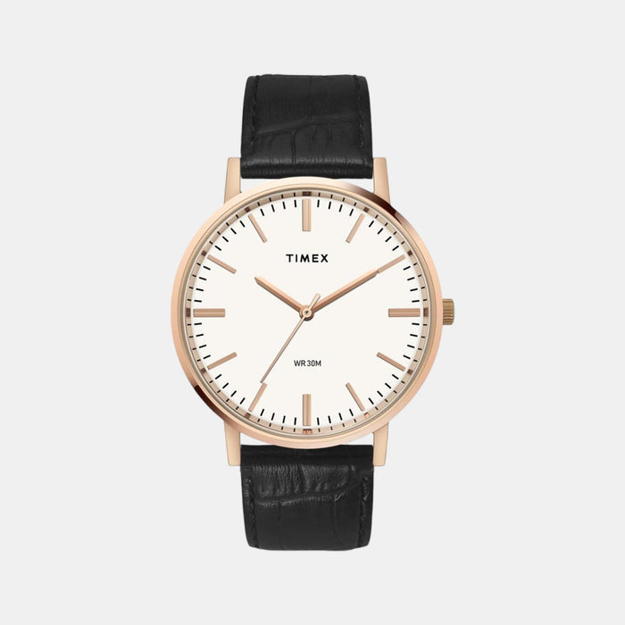 Timex Round White Analog watch