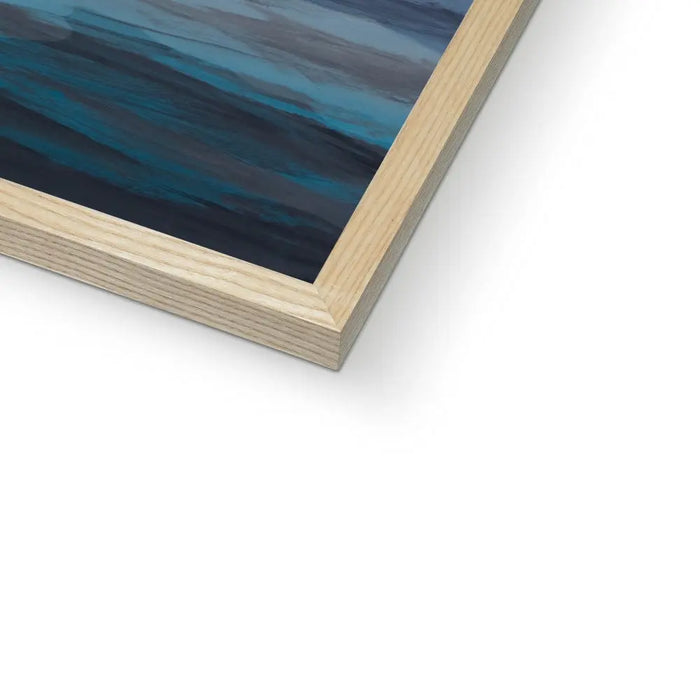 Seascape Art Print (Morning Sail) - Framed