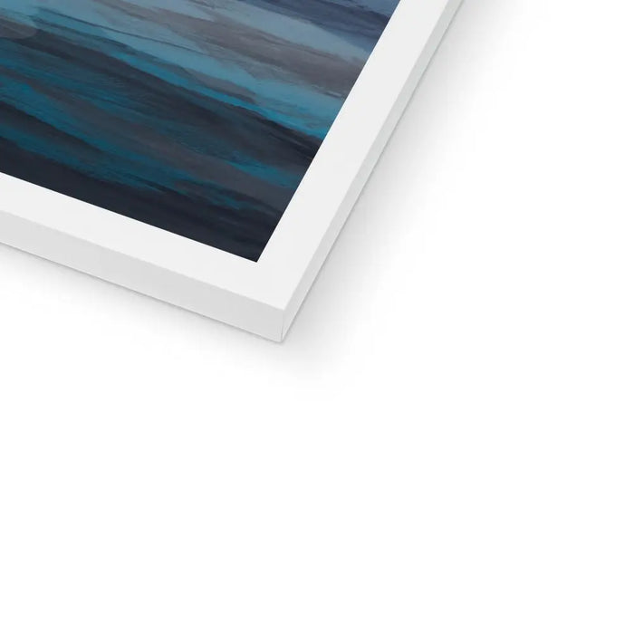 Seascape Art Print (Morning Sail) - Framed