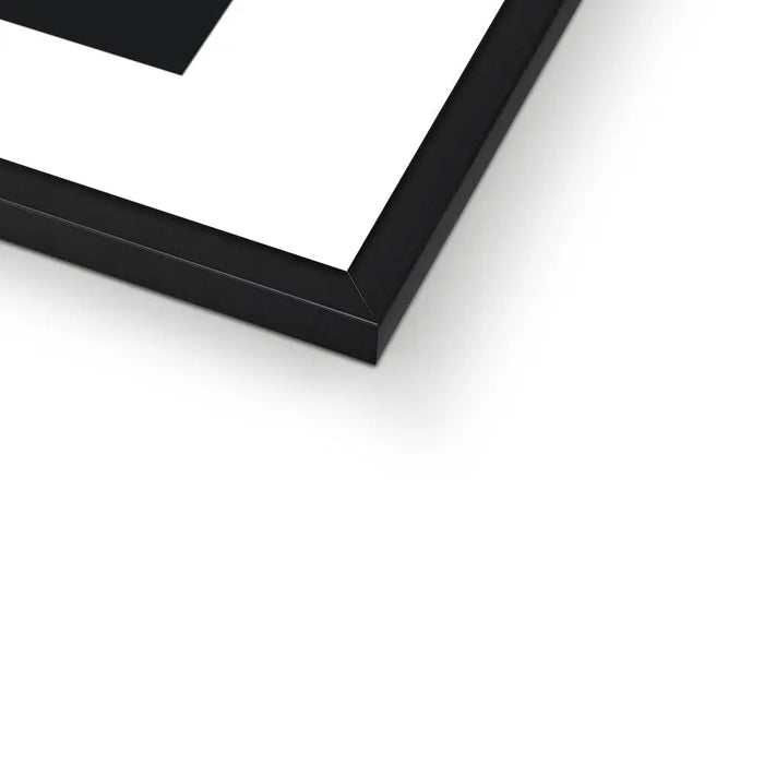 black frame - beach house art