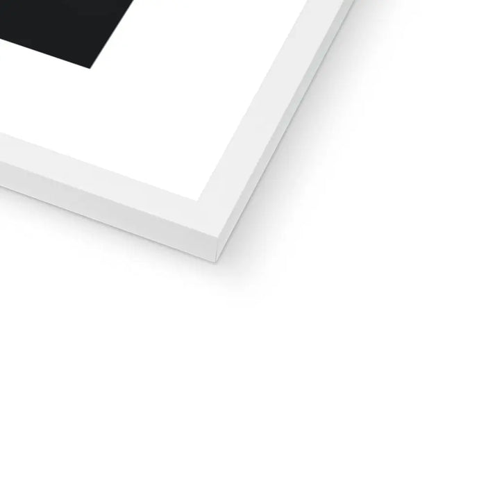 white frame - beach house art