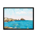 Mother Ivey's Bay Painting | Seascape Beach Painting Wall Art - Framed Art Print