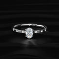 Oval Cut Diamond Ring | Earthly Jewels
