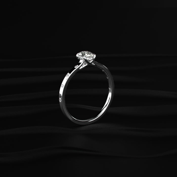 Oval Cut Diamond Ring | Earthly Jewels