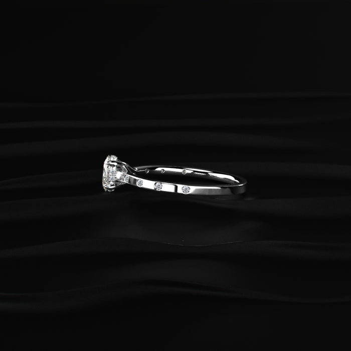 Oval Cut Diamond Ring | Earthly Jewels