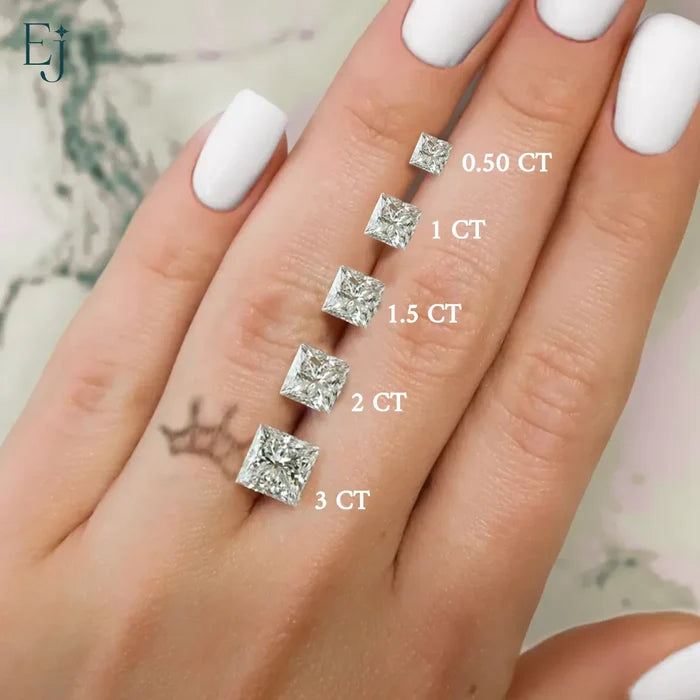 Princess Solitaire Pendant